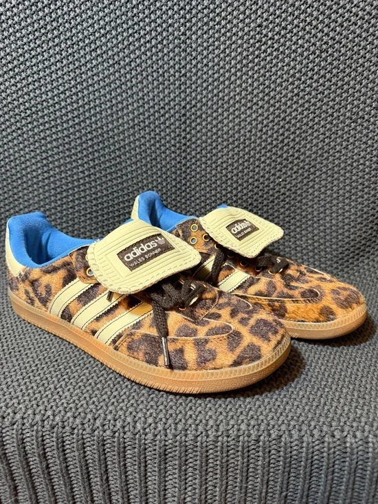 Adidas Wales Bonner Leopard Print Sneakers - Picture 2 of 10